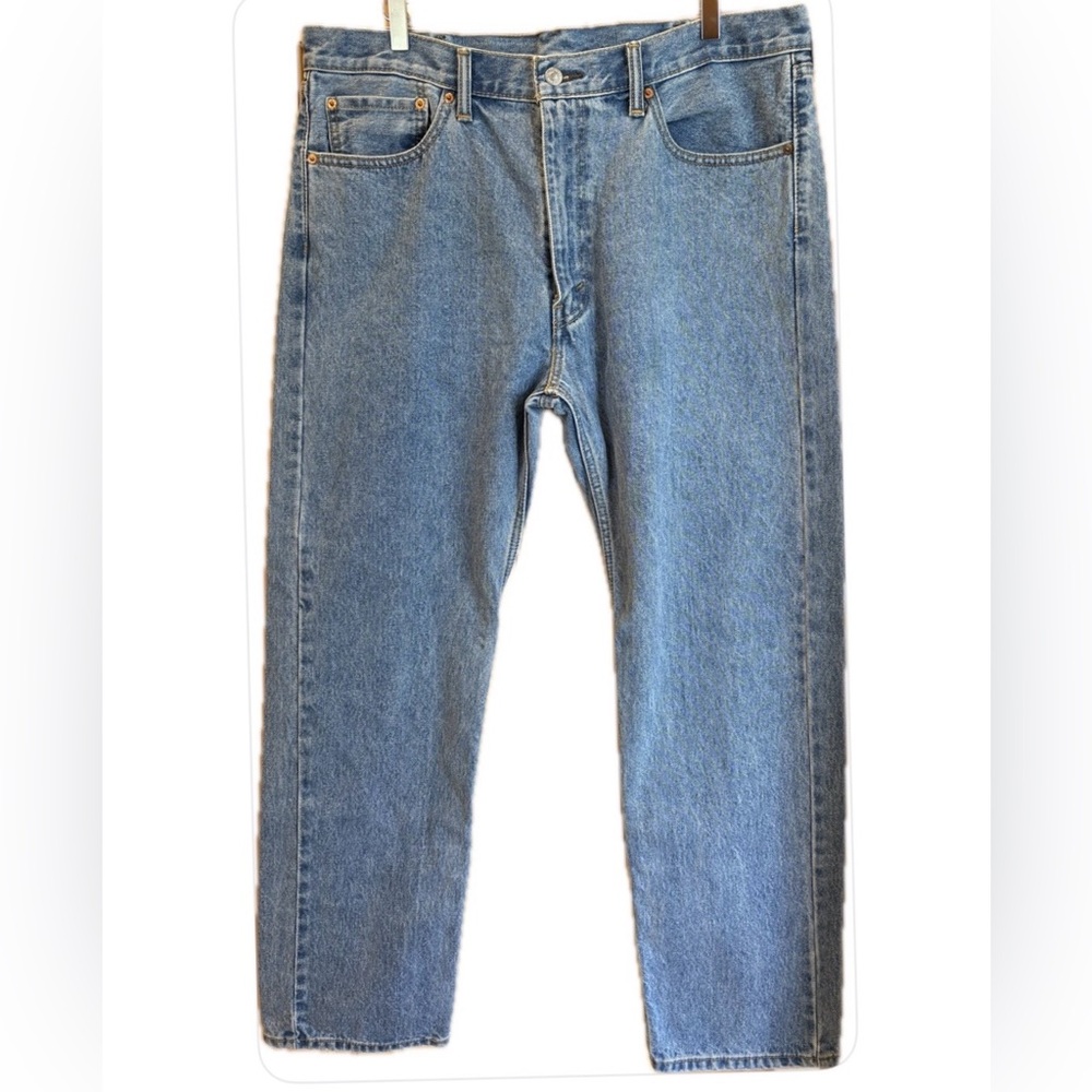 Levi's 505 Regular Fit Light Wash Straight Leg W38 L32